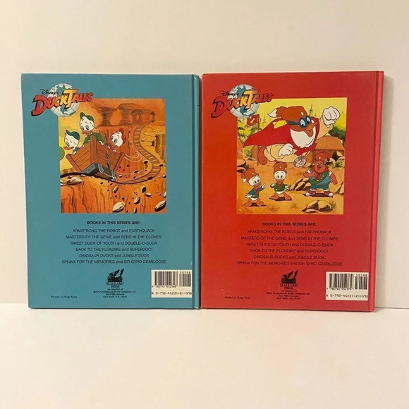 Vintage 1989 Duck Tales Back To The Klondike & Superdoo and Armstrong the  Robot - Picture 2 of 11